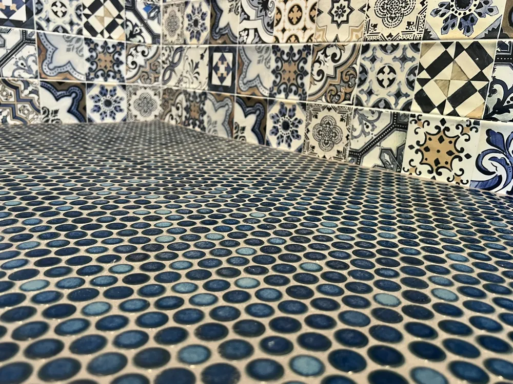 Custom Tile & Natural Stone work by Creative Construction Concepts in Los Angeles